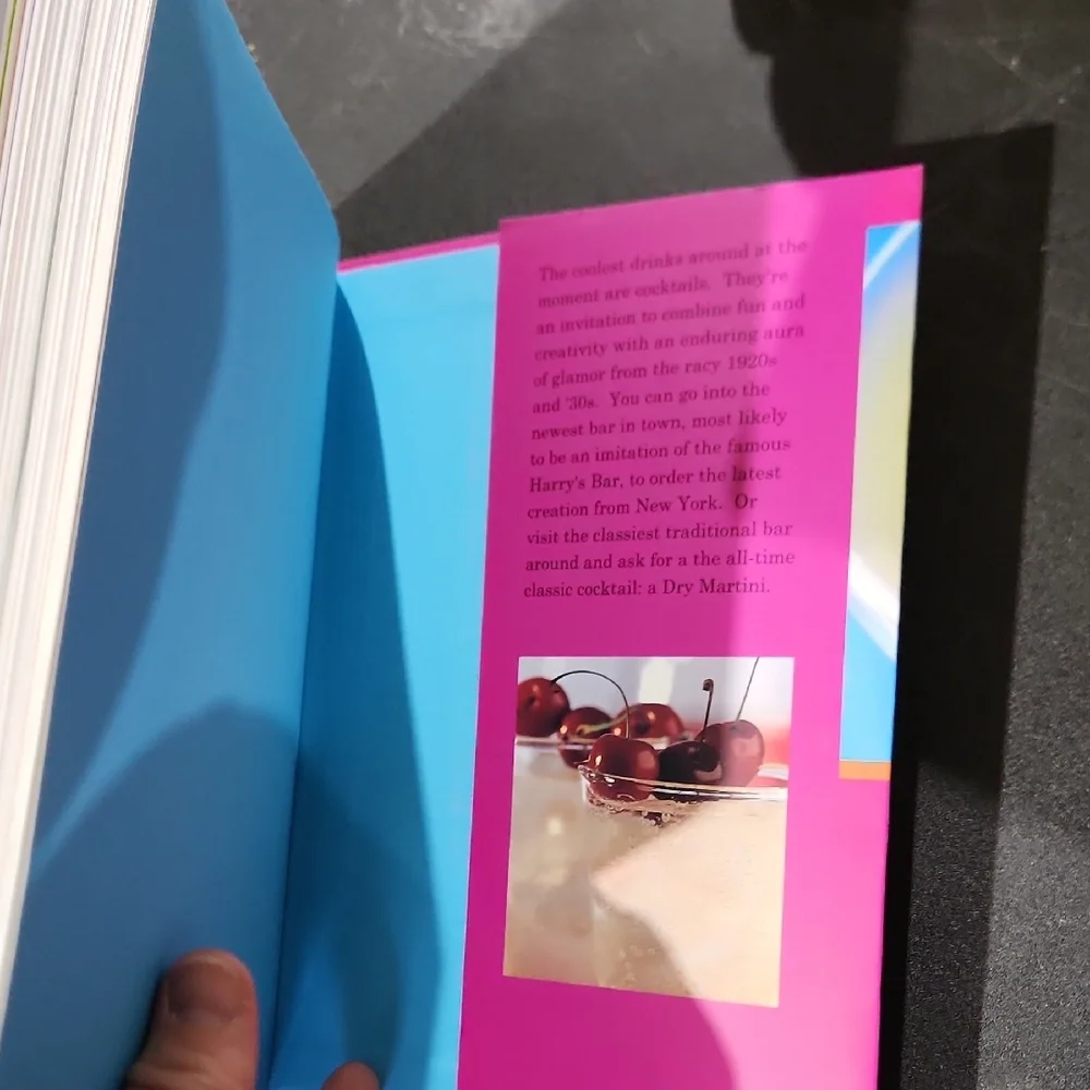 Pocket Guide To Cocktails Recipe Book